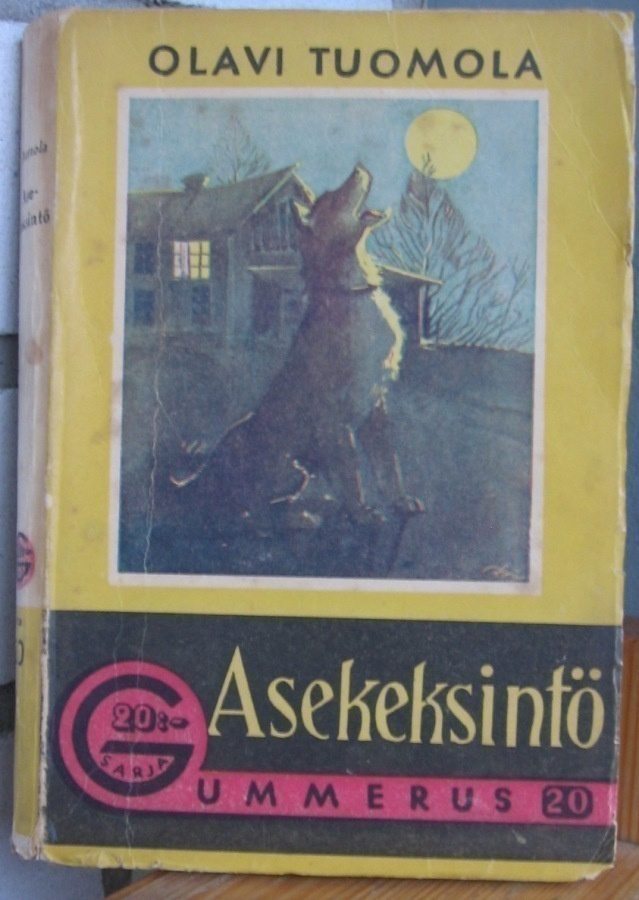 G-sarja n:o 20. Olavi Tuomola: Asekeksintö. 153 s.