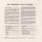 Howard Roberts – Mr. Roberts Plays Guitar Lp Japan 1981 - pikkukuva 3