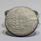 50mk - Kalevala 1985 (hopeaa) - pikkukuva 2