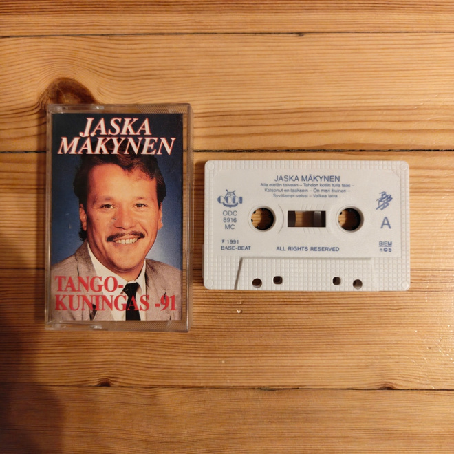 Jaska Mäkynen - Tangokuningas -91 c-kasetti