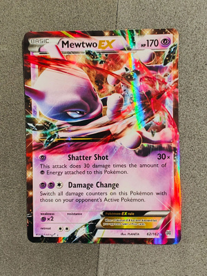 Mewtwo EX - 62/162 Breakthrough XY Ultra Rare