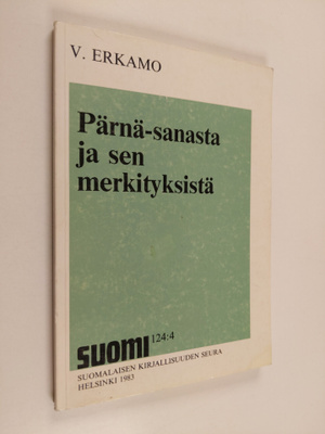 V. Erkamo : Pärnä-sanasta ja sen merkityksistä