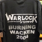 WARLOCK - BURNING WACKEN 2004 T-PAITA KOKO L - pikkukuva 2