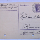 Saksan Ehiö Viro Eesti Hitler Merkki Ostland Kuressaare 1943 - pikkukuva 1