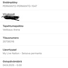 Def Leppard permanto lippu 16.6 Veikkaus Arena - pikkukuva 2