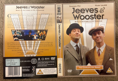 JEEVES & WOOSTER - THE COMPLETE 4th SERIES (DVD) Hugh Laurie