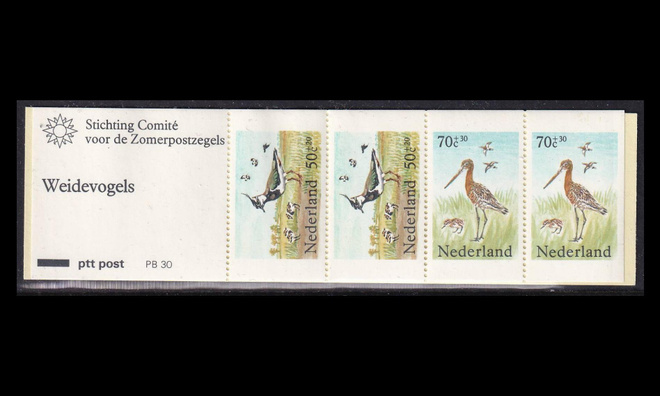 Alankomaat MH31 ** Vihko PB 30 lintuja (1984)