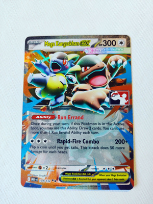 Mega Kangaskhan ex - Prize Pack Series 7 Ultra Rare