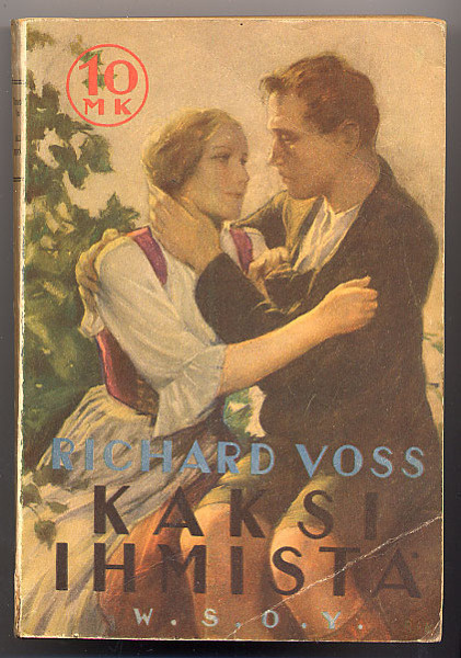 Voss, Richard: Kaksi ihmistä (Rudolf Koivu -kansi,nid, 1940)