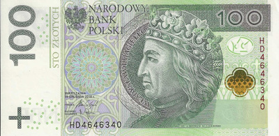 POLAND 100 ZLOTYCH 2018. UNC-