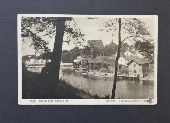 PORVOO kulkenut VIIPURI - SAKSA 1934
