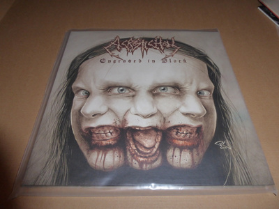 ACROSTICHON - Engraved In Black LP - Doomentia 2013