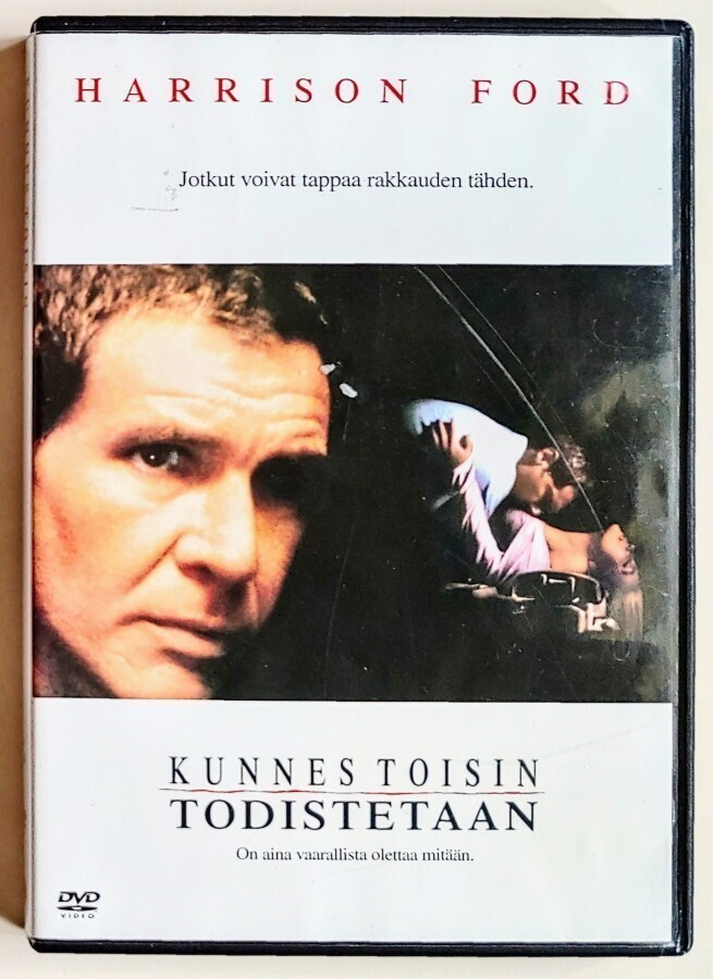 KUNNES TOISIN TODISTETAAN – Suomi-DVD 1990/99, Harrison Ford