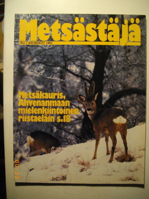 Metsästäjä Nro 1/1983 (25.1)