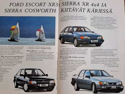 Ford Mallisto -esite, 1989