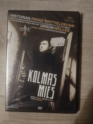 Kolmas mies DVD UUSI The Third Man