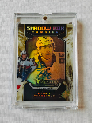 Henrik Borgström - 18-19 SPx Shadow Box Rookies Auto /18