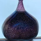 Kosta Boda Volcano-vaasi Bertil Vallien korkeus 21,0 cm sign - pikkukuva 1