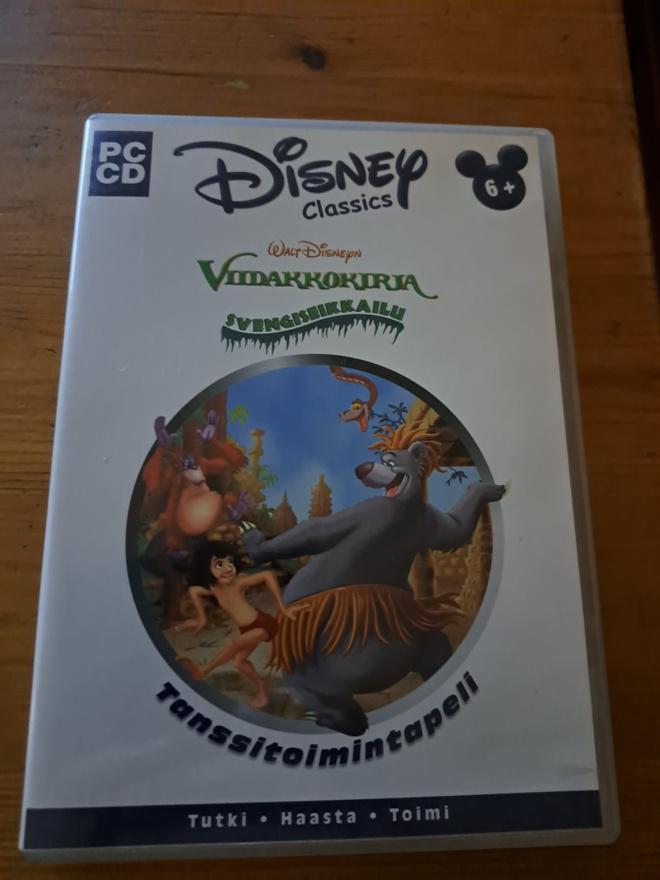 Disney Viidakkokirja Pc peli uudenveroinen