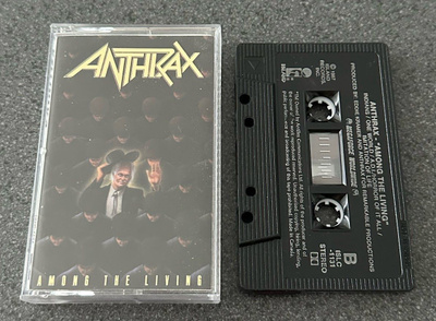 Anthrax - Among the Living -kasetti 1987