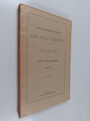 Suomalais-ugrilaisen seuran aikakauskirja 35