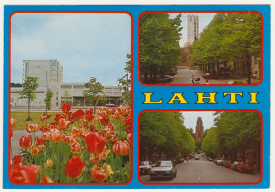 Lahti maisemia 1986