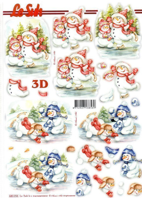STANSSATTU 3D °°LUISTELEVAT LUMIUKOT°°