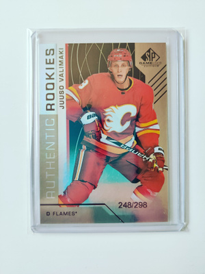Juuso Välimäki 18-19 SP Authentic Rookies /296
