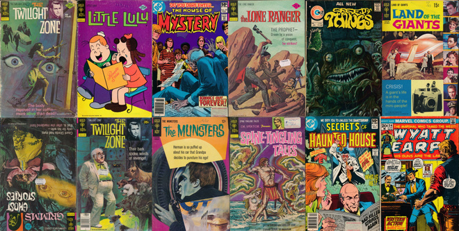 HULPPEA NIPPU US/70s COMICS: Twilight Zone LONE RANGER +10