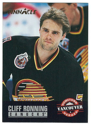93-94 Pinnacle #234 Cliff Ronning Hometown Heroes