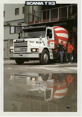 Scania T113 -esite, 1989
