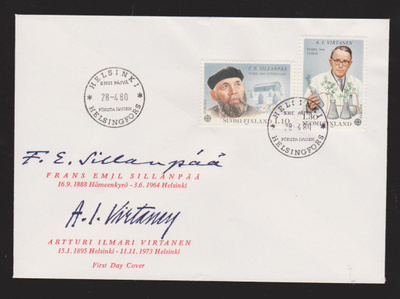 FDC 1980 Eurooppa-merkit