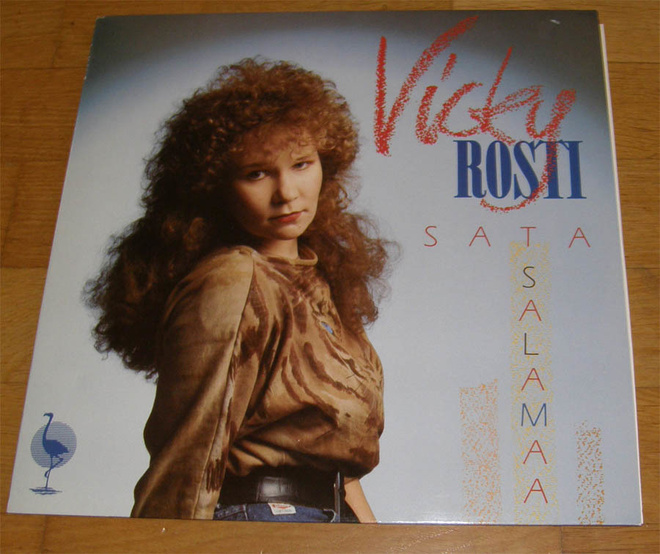 Vicky Rosti - Sata Salamaa - LP
