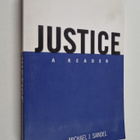 Michael J. Sandel : Justice : A Reader - pikkukuva 1