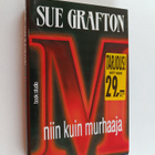 Sue Grafton : M niin kuin murhaaja - pikkukuva 1
