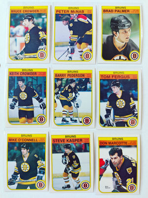 82-83 Opc - Boston Bruins 11kpl