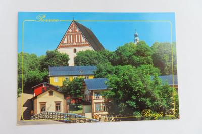 Porvoo - Näkymä kirkolle (Paletti)