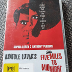Five Miles to Midnight Sophia Loren Anthony Perkins - pikkukuva 1