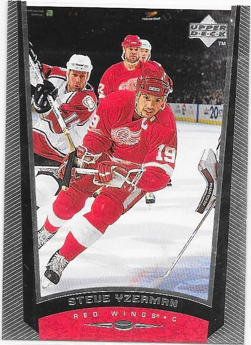1998-99 Upper Deck #85 Steve Yzerman Detroit Red Wings