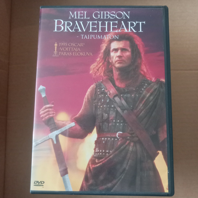 Braveheart Suomi DVD