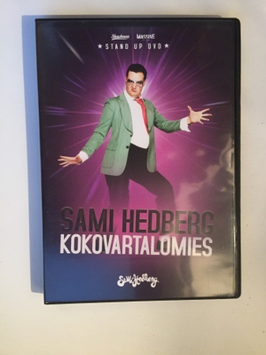 Sami Hedberg : Kokovartalomies (DVD) Stand up -komediaa