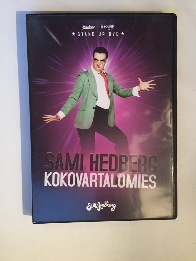 Sami Hedberg : Kokovartalomies (DVD) Stand up -komediaa