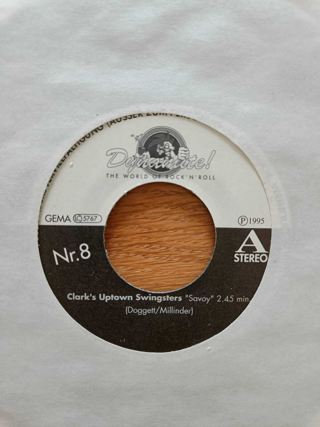 AUCTION - CLARK'S UPTOWN SWINGSTERS ELLIS LESLIE EP