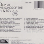 CD: 20 Great love songs of the 50´s & 60´s - vol. 1 - pikkukuva 2