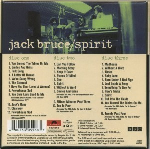 JACK BRUCE - BBC 3CD