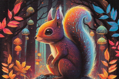 Ema Migera: Orava taikametsässä