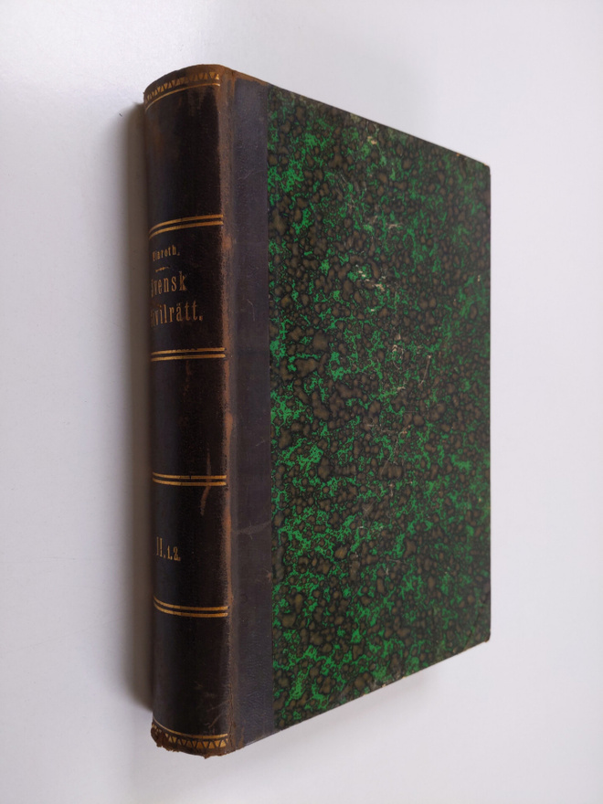 Alfred Ossian W. Winroth : Svensk civilrätt, 2, 1- 2 - Äk...