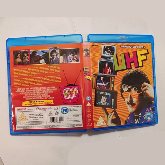 UHF / Kaapelit Irti! ( Weird Al Yankovic ) Bluray