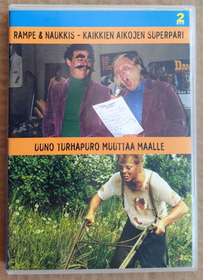 RAMPE & NAUKKIS / UUNO TURHAPURO MUUTTAA MAALLE – 2-DVD 200?