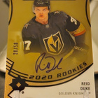 2020-21 Ultimate Reid Duke Ultimate Introductions AUTO /50 - pikkukuva 1